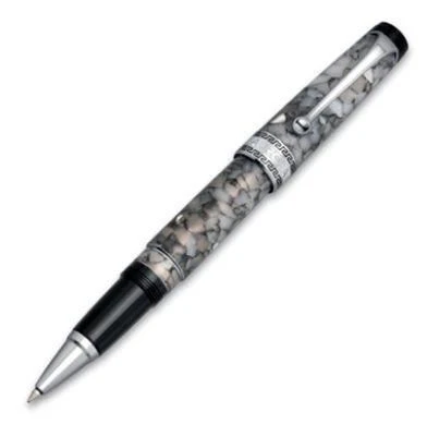 Aurora Optima Auroloide Silver Perla Rollerball Pen