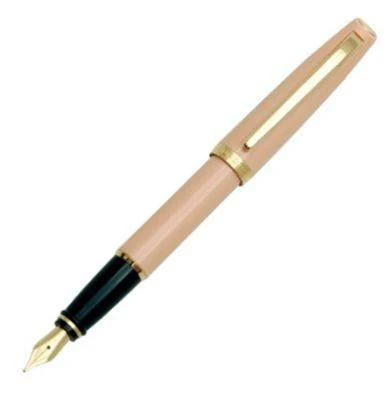 Aurora Style Gemstones Rose Quartz Fountain Pen