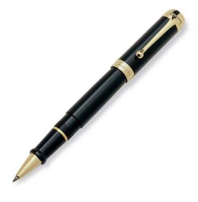Aurora Talentum Classic Black Gold Rollerball Pen
