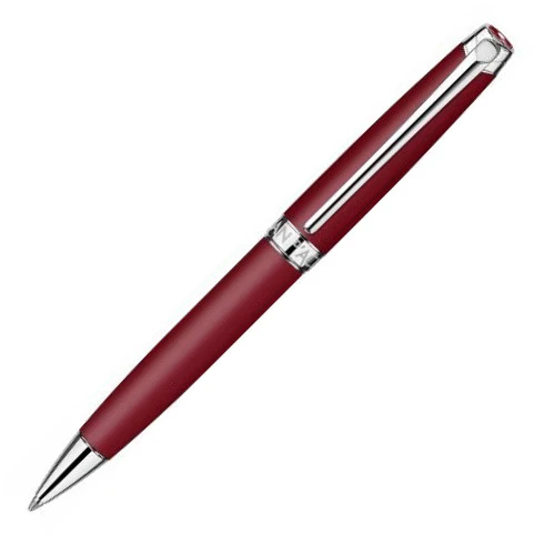 Caran d'Ache Leman Burgundy Ballpoint Pen