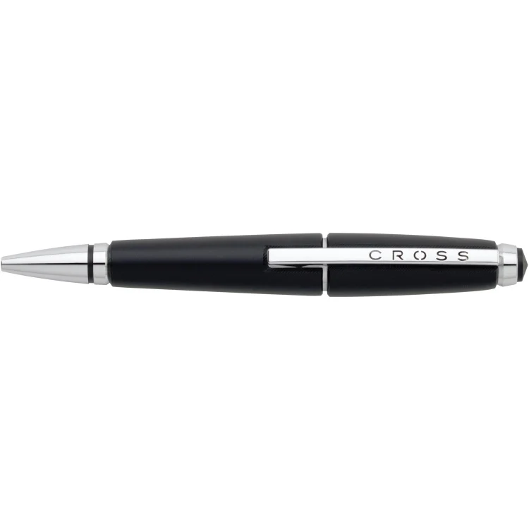 Cross Edge Jet Black Rollerball Pen - Image 3