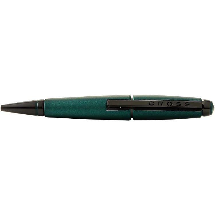 Cross Edge Matte Green w/PVD Rollerball Pen - Image 3
