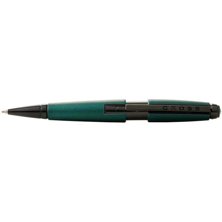 Cross Edge Matte Green w/PVD Rollerball Pen - Image 4