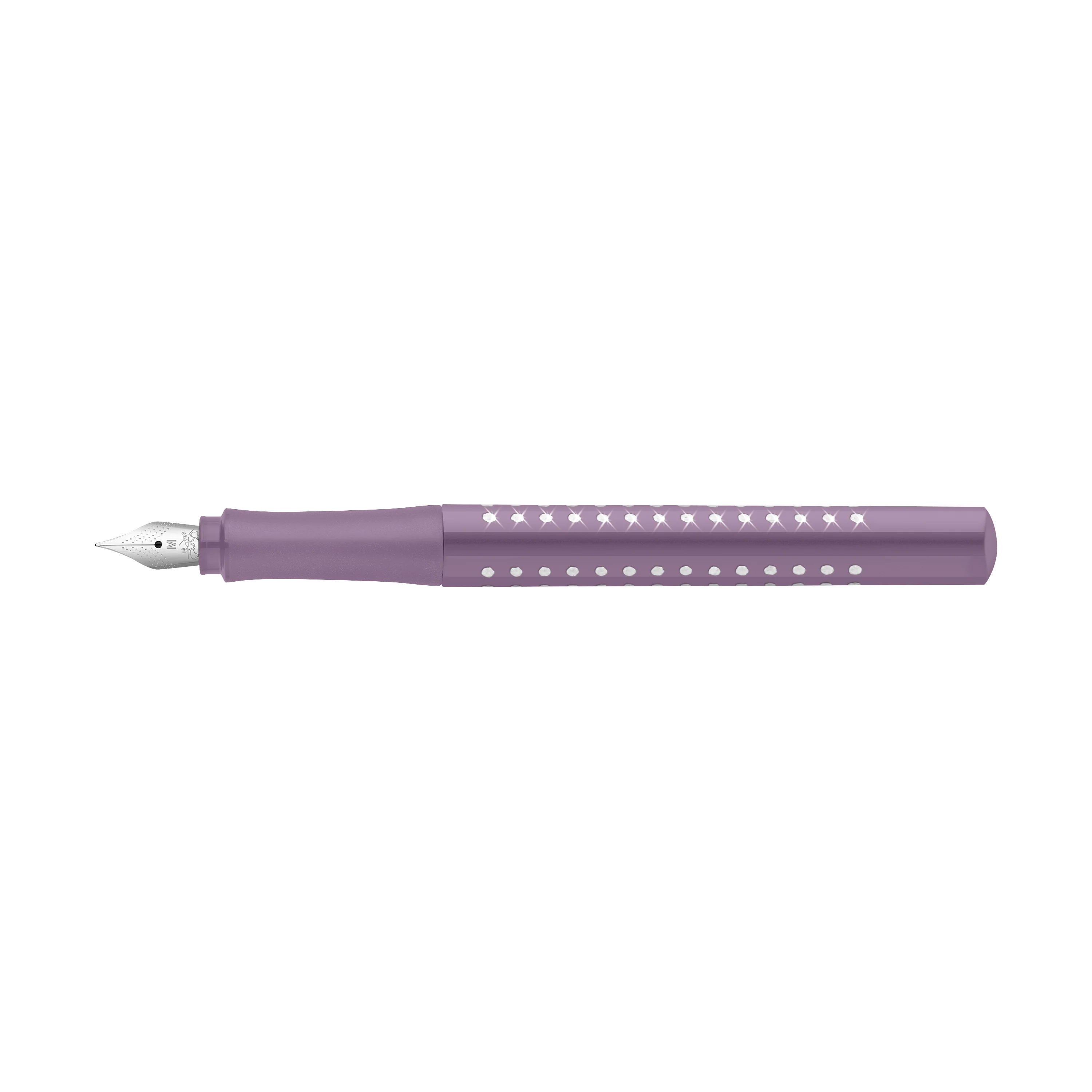 Faber-Castell Grip 2010 Sparkle Violet Fountain Pen - Image 4
