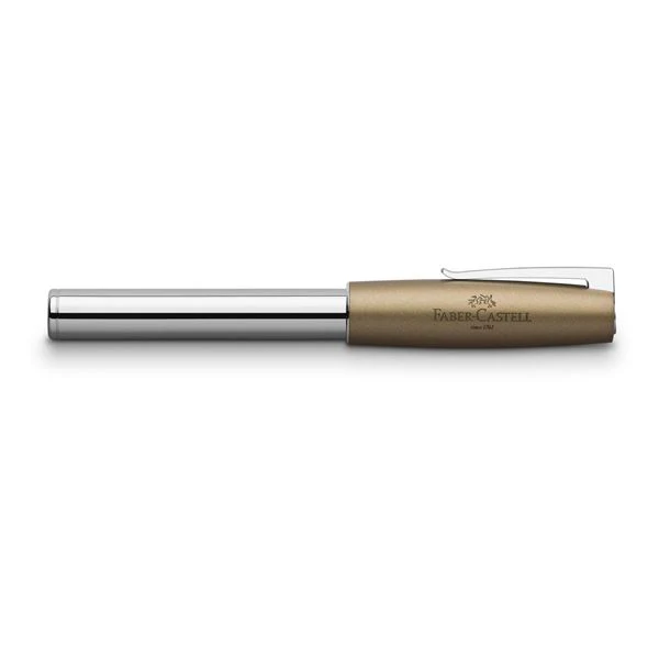 Faber-Castell Loom Metallic Olive Green Rollerball Pen - Image 2