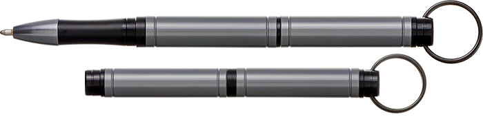 Fisher Backpacker Key Ring Space Pen - Gunmetal Grey - Image 2