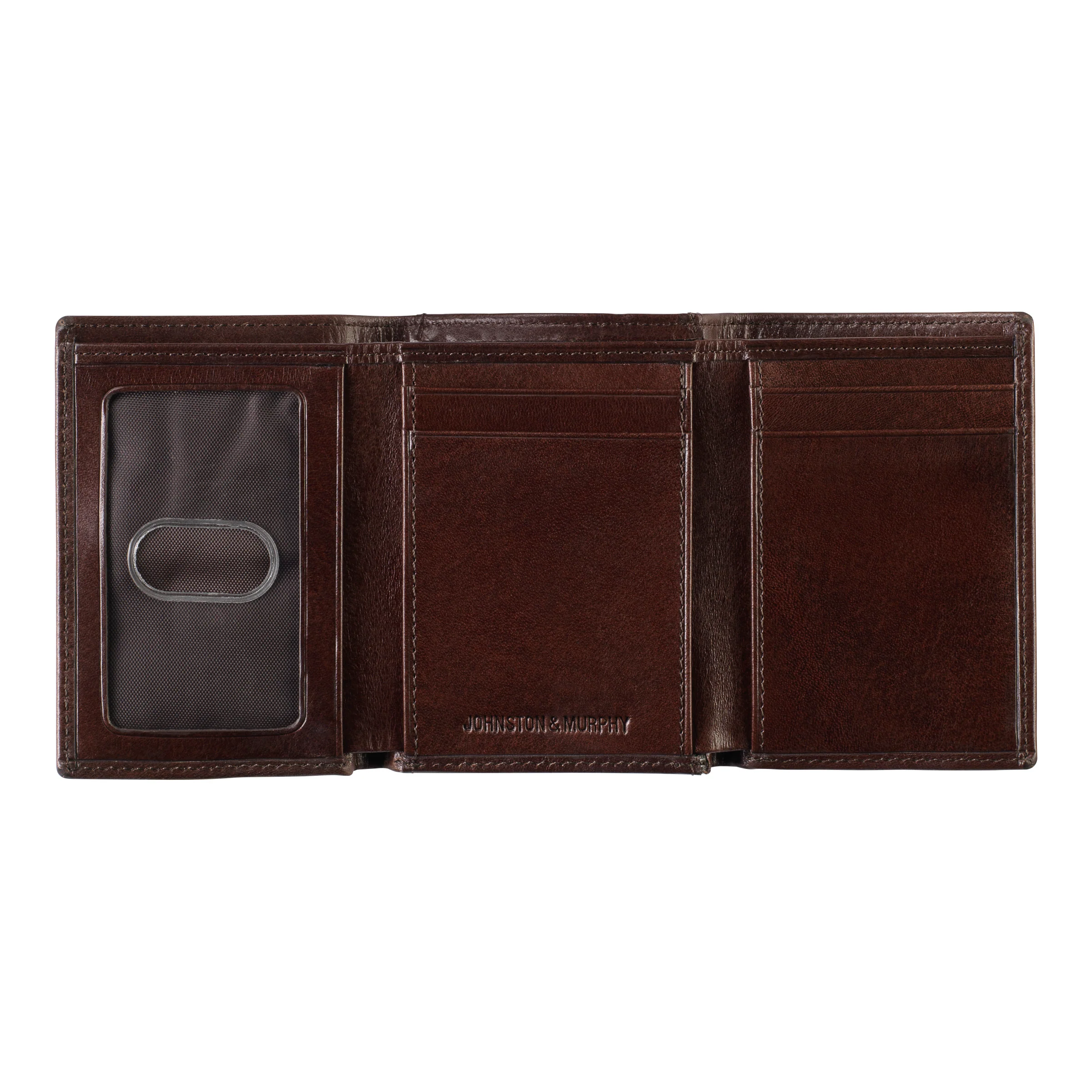 Italian Leather Trifold Wallet - Image 2