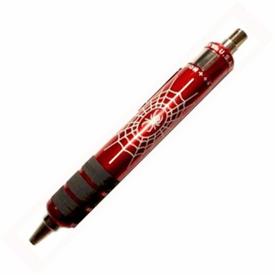 Michael's Fat Boy Black Widow Red Gel Rollerball