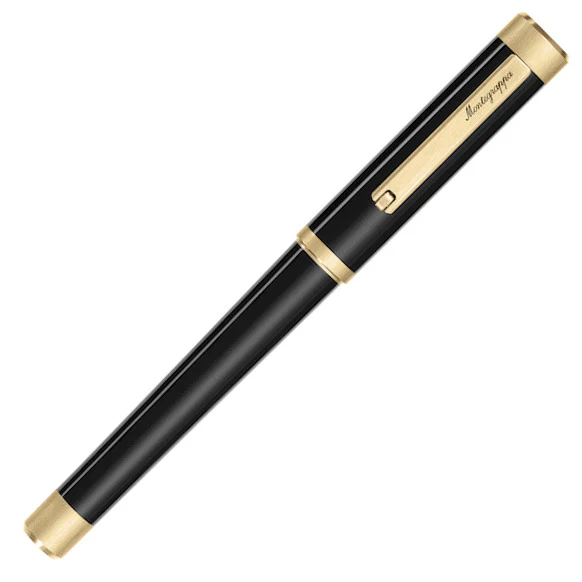 Montegrappa Zero Black & Gold Rollerball Pen