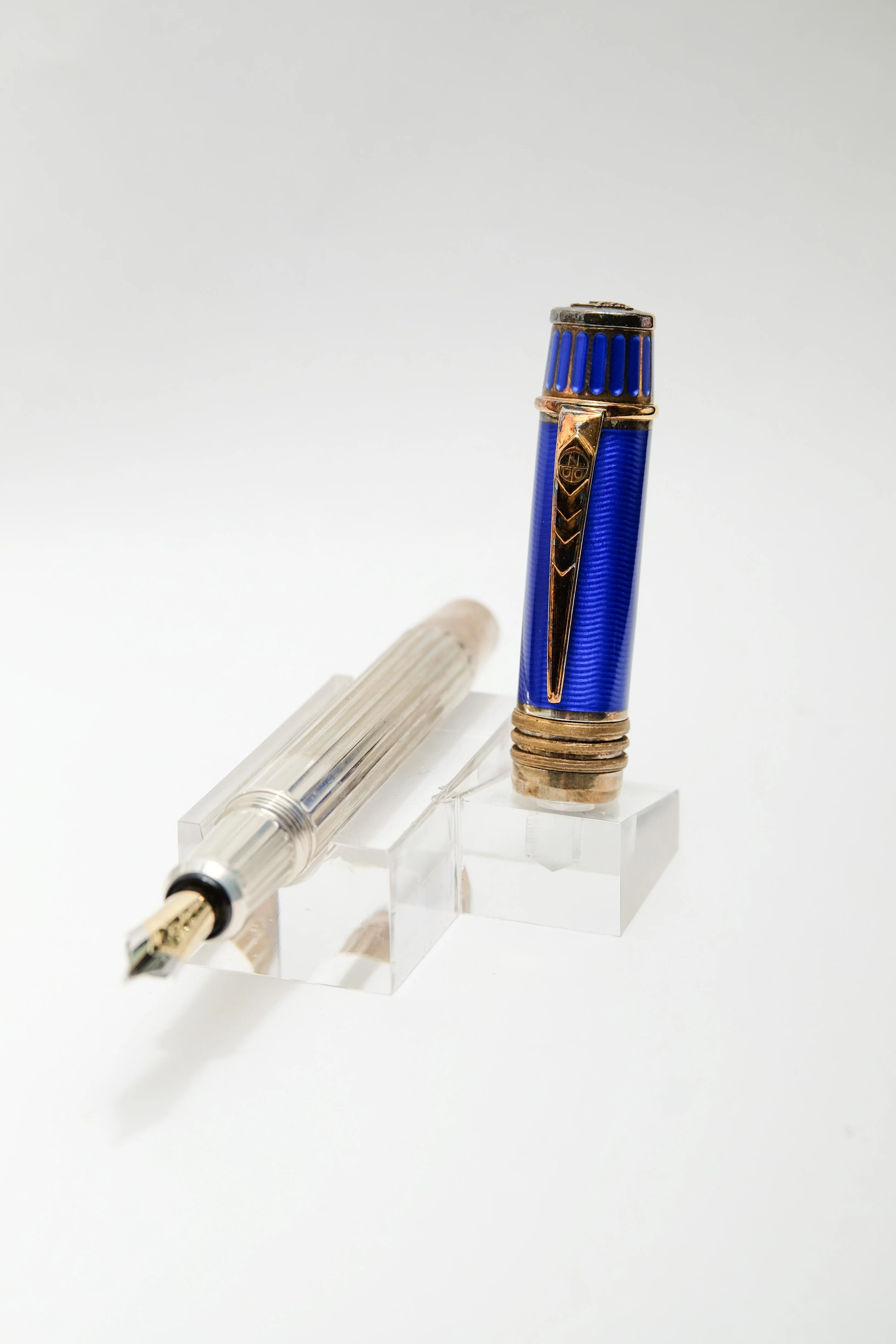 Pre-Owned Onoto Horatio Nelson in Victory Silver Fountain Pen - Image 3