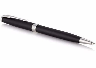 Parker Sonnet Matte Black CT Ballpoint Pen - Image 2