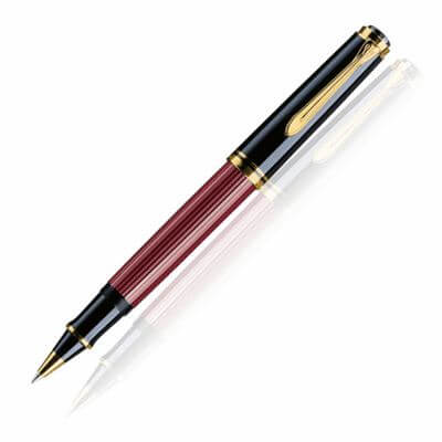 Pelikan Souveran 400 Red/Black Rollerball Pen