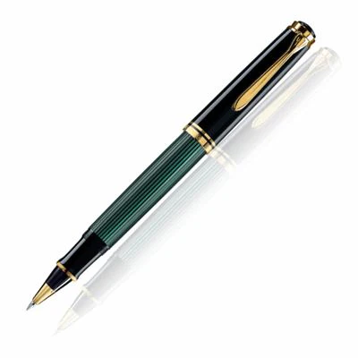Pelikan Souveran 800 Green/Black Rollerball Pen