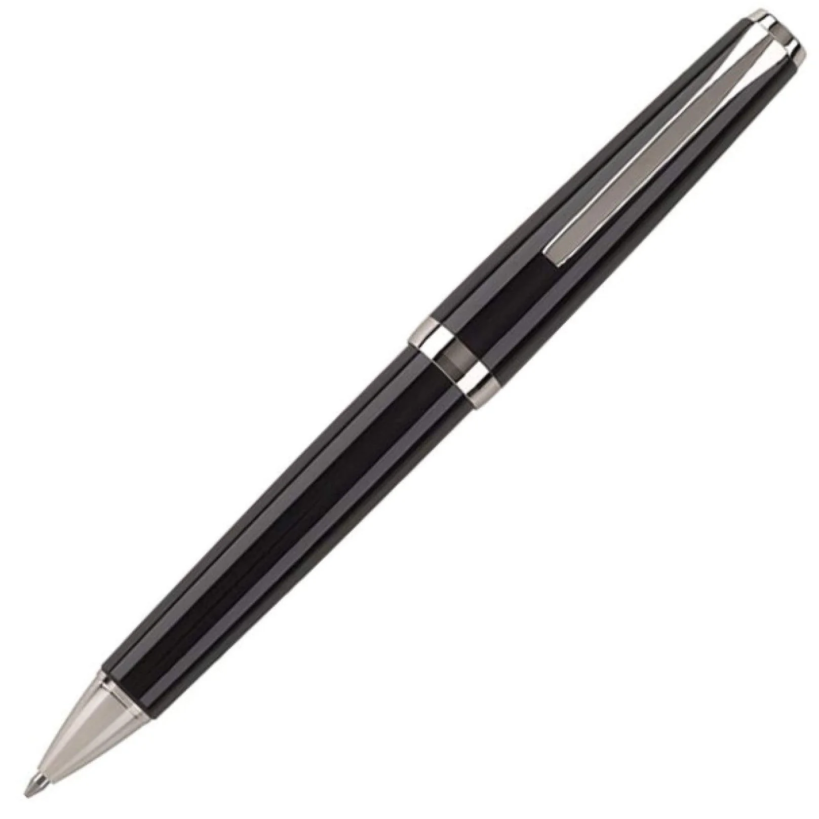 Pilot Metal Falcon Black Ballpoint Pen