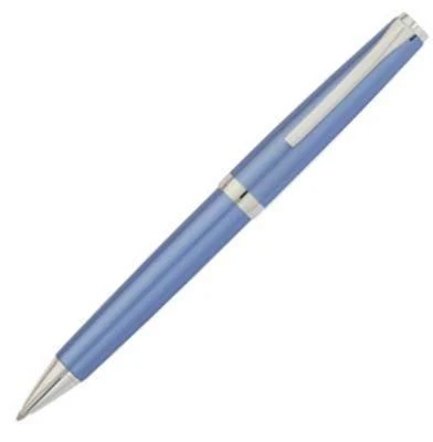 Pilot Metal Falcon Sapphire Ballpoint Pen