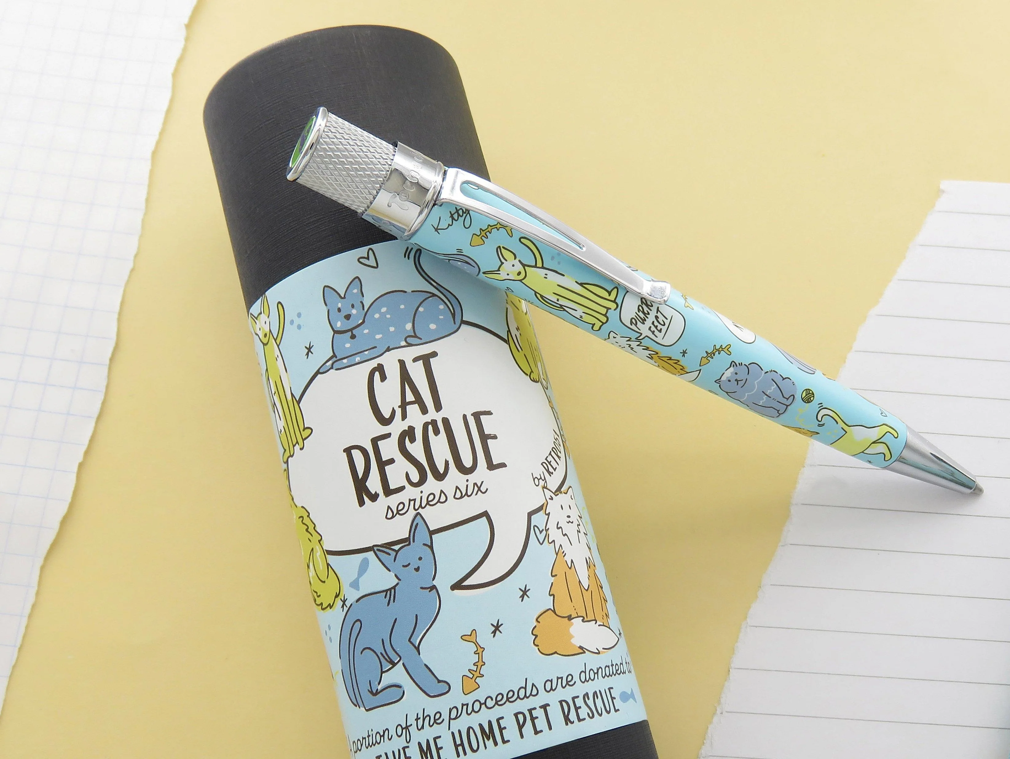 Retro 1951 Tornado Rescue Cat Rescue #6