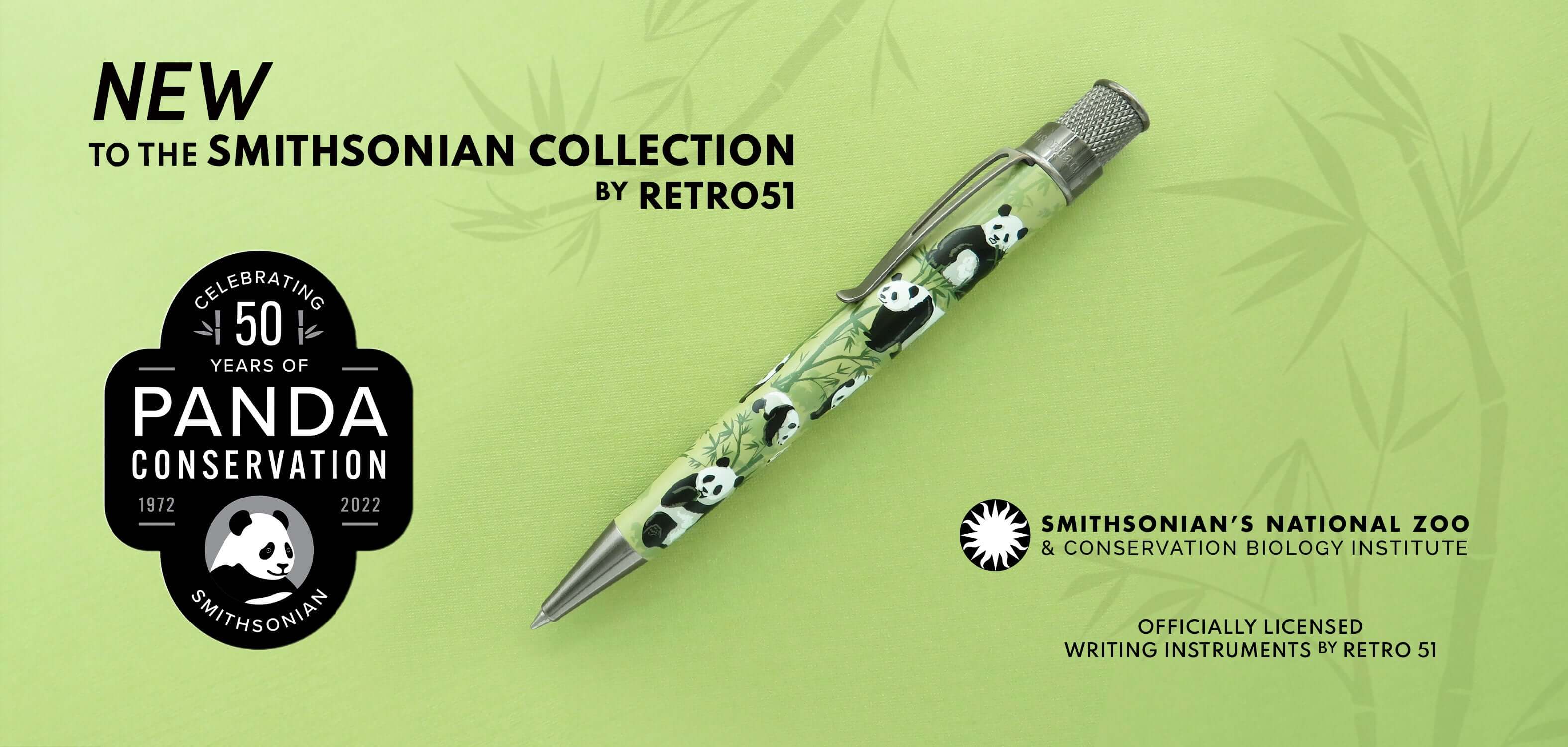 Retro 1951 Tornado Smithsonian National Zoo Panda Rollerball Pen - Image 7