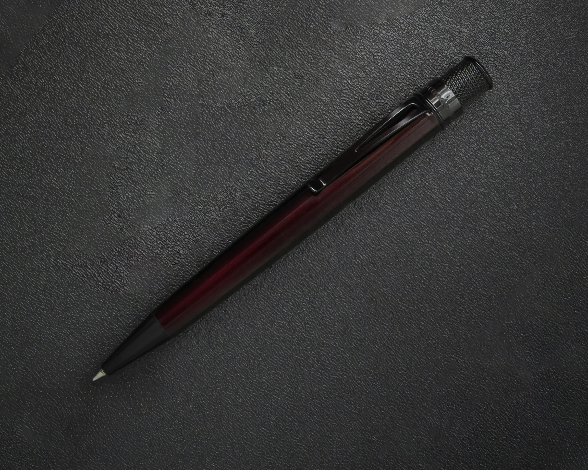 Retro 1951 - Tornado™ Stealth Lacquer - Black Cherry Rollerball - Image 2