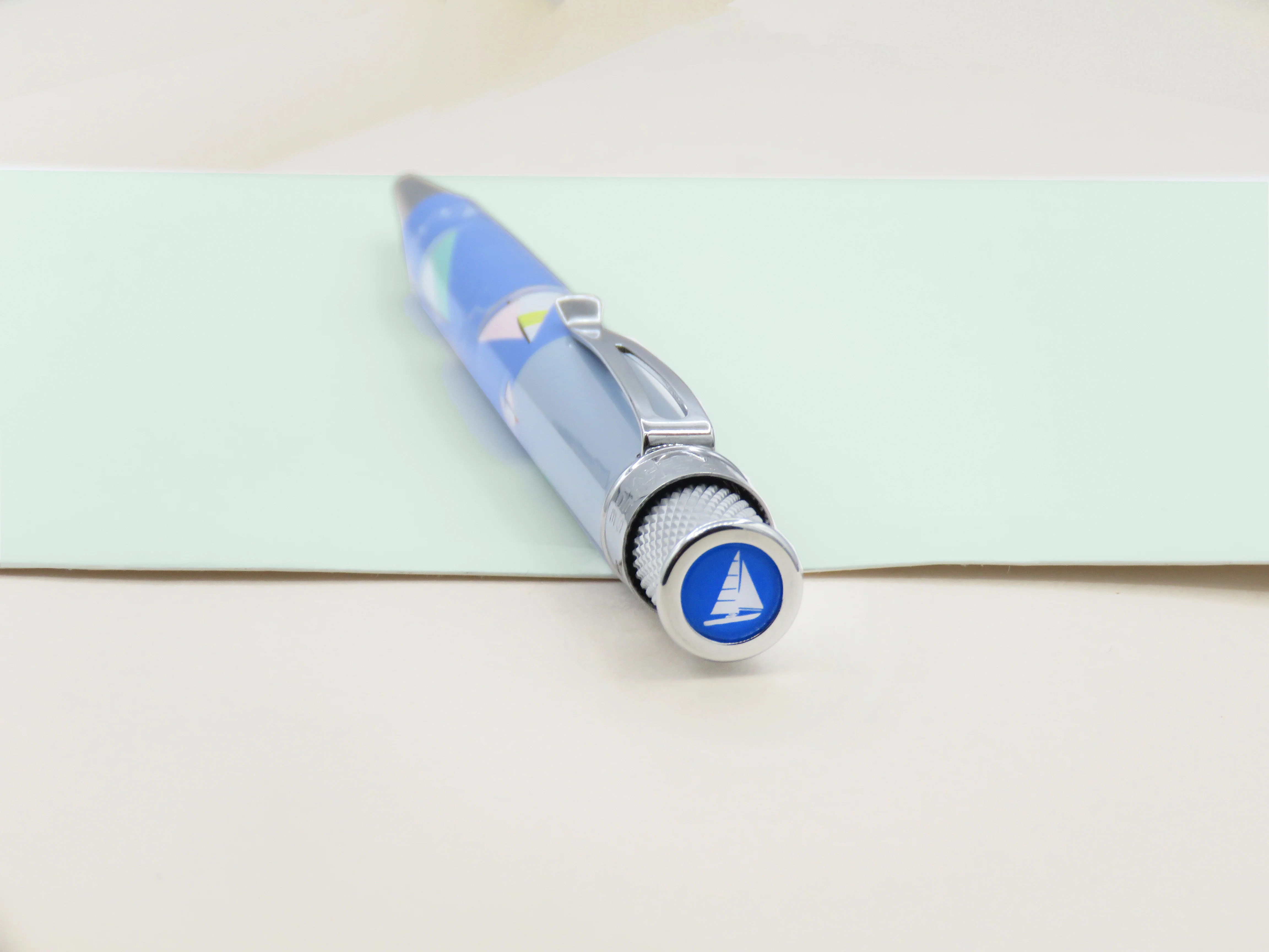 Retro 1951 Tornado U.S. Postal Service Sailboats 2023 Rollerball Pen - Image 3
