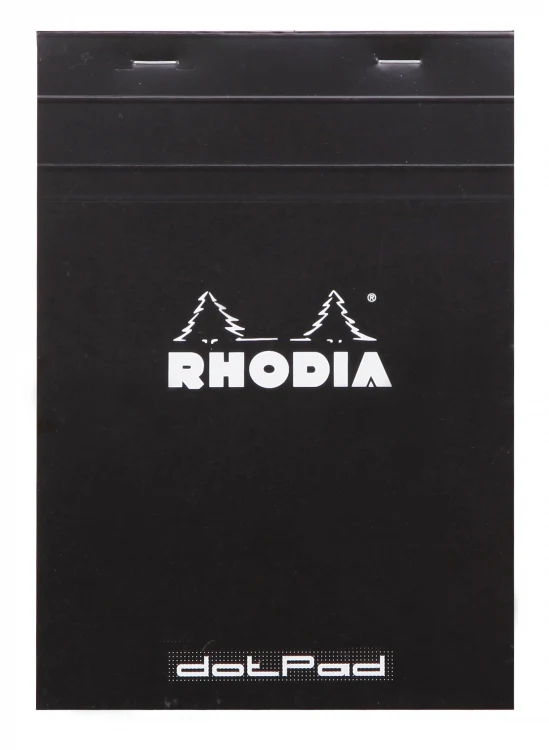 Rhodia No. 16 A5 Notepad - Black, Dotpad