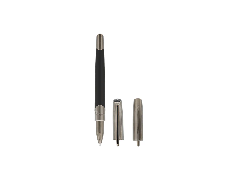 ST Dupont Defi Millenium Matte Black & Gunmetal Rollerball Pen - Image 7