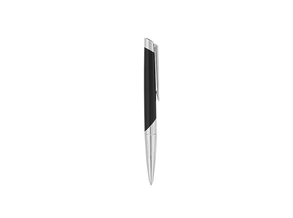 ST Dupont Defi Millenium Shiny Black & Silver Ballpoint Pen - Image 4