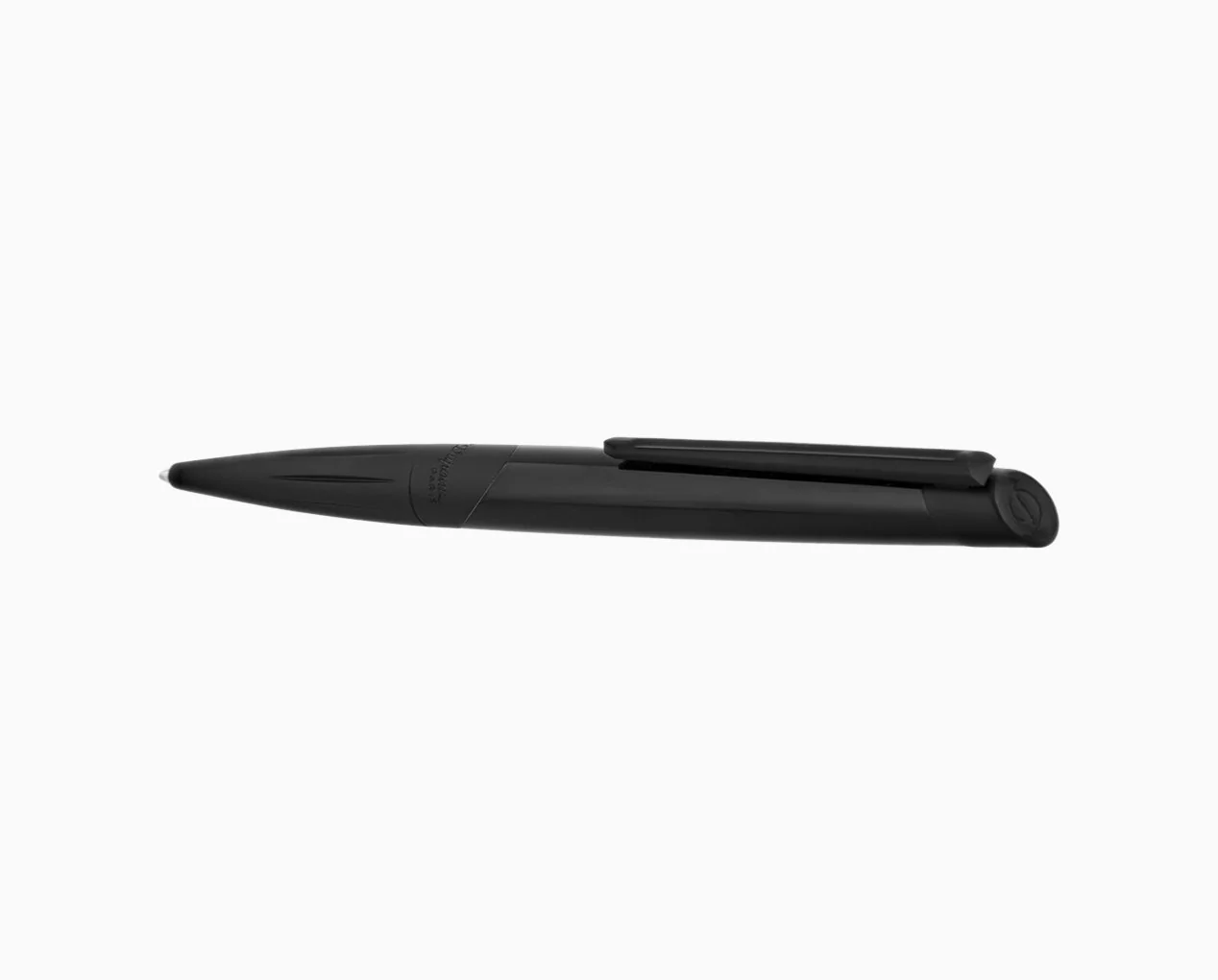 ST Dupont Defi Millenium Shiny Black & Matte Black Trim Ballpoint Pen - Image 3