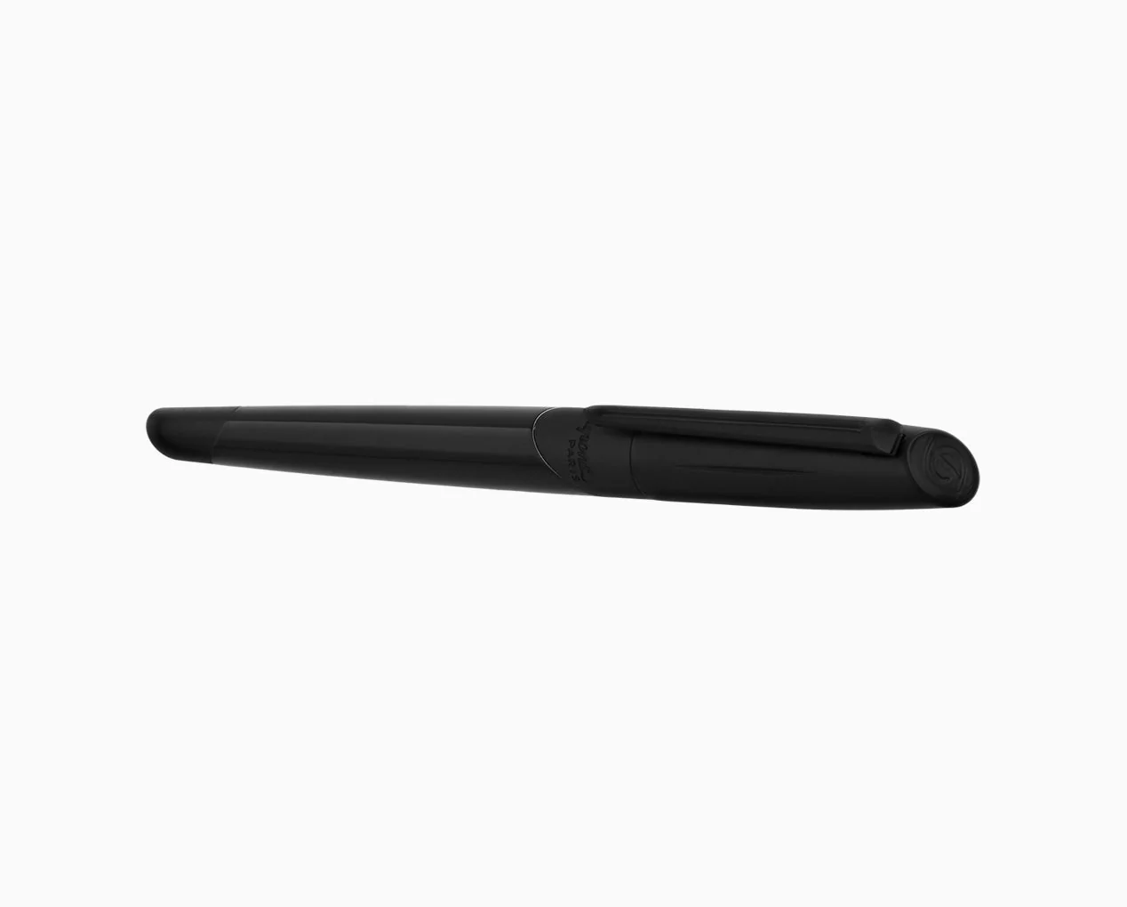 ST Dupont Defi Millenium Shiny Black & Matte Black Trim Fountain Pen - Image 3