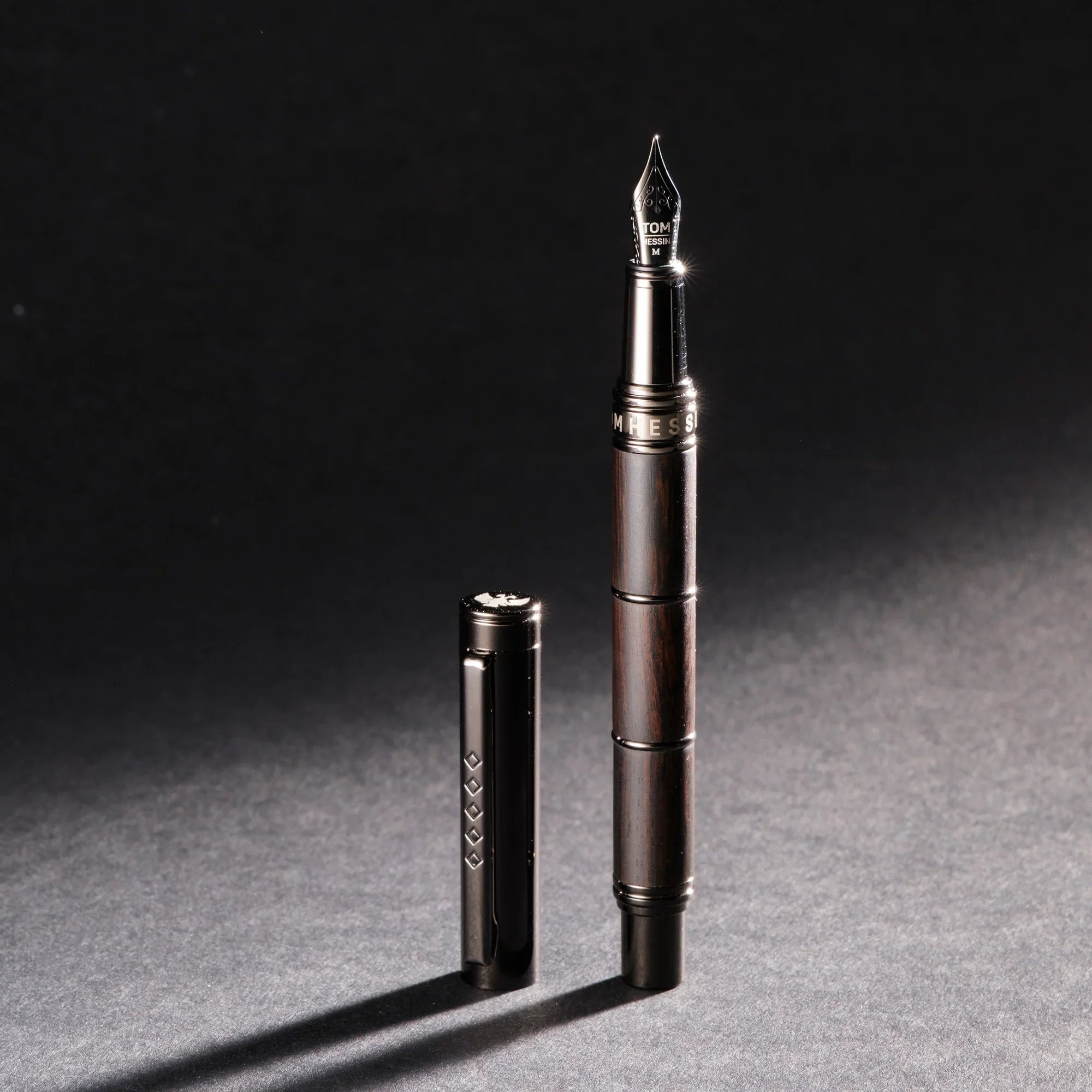 Tom Hessin - Revolution Collection Charcoal - Fountain Pen