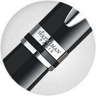 Waterman Expert Black Lacquer & Chrome Fountain Pen - Image 5