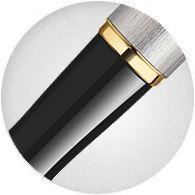 Waterman Expert Stainless Steel & Gold Fountain Pen - Image 4