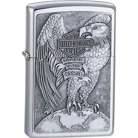 Zippo Harley Davidson Eagle & Globe